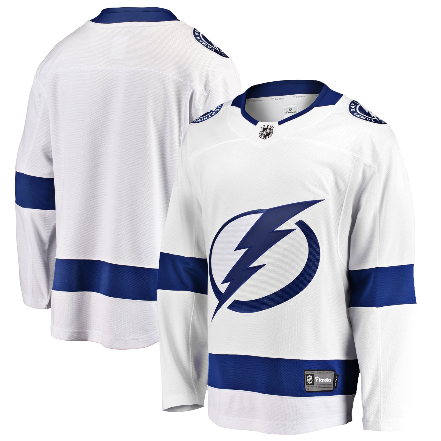 Tampa Bay Lightning Fanatics Branded Breakaway Away Jersey - White
