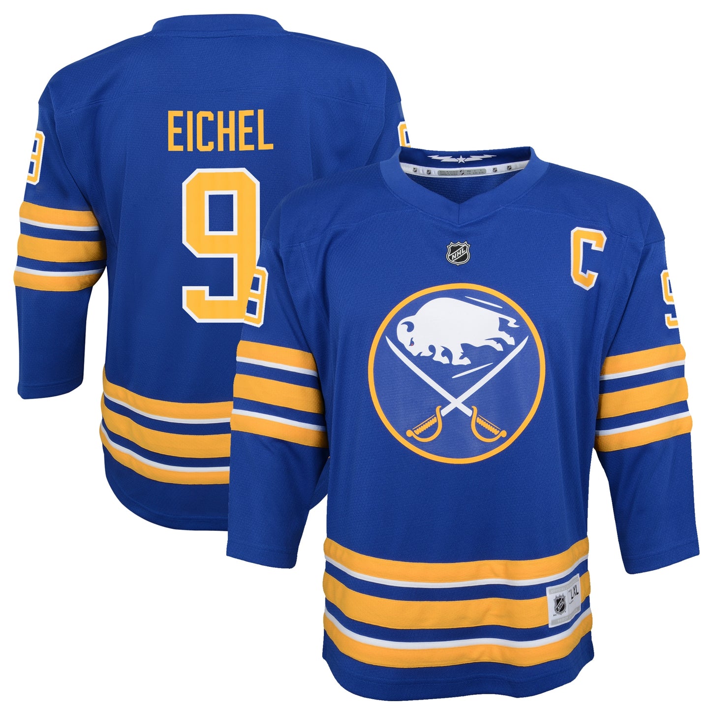 Jack Eichel Buffalo Sabres Youth Home Replica Player Jersey - Royal