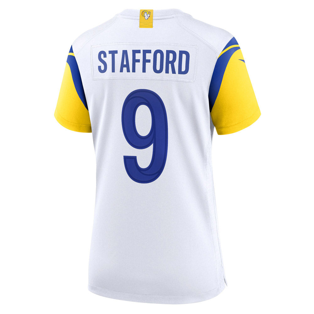 Women's Los Angeles Rams Matthew Stafford Alternate Player Game Jersey White