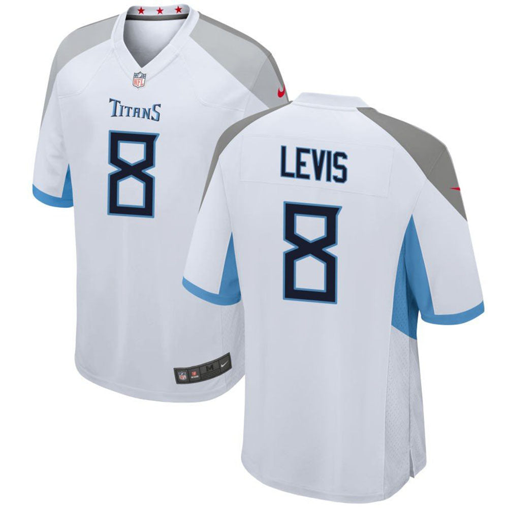 Youth Tennessee Titans Will Levis Game Jersey - White