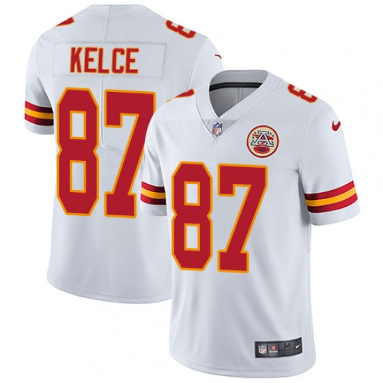 Youth Kansas City Chiefs Travis Kelce Limited Player Jersey White